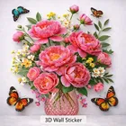 Fancy 3D Floral Wall Sticker 