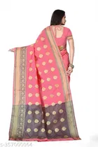 Banarasi Silk Zari Woven Saree for Women 