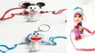 Plastic LED Light Designer Kids Rakhi 