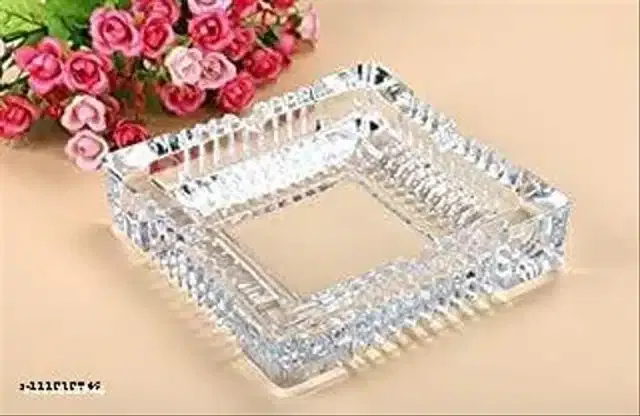 Crystal Tortoise Plate (Transparent)