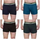 Cotton Trunks for Men (Multicolor, S) (Pack of 4)