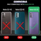 Silicone Mobile Back Cover for Nokia  TA - 1586 / Nokia_G42 5G 
