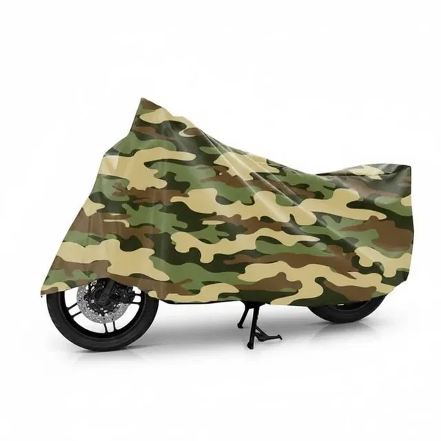 Universal Bike Body Cover for All Two Wheeler Upto  150cc (Jungle Print, Pack of 1)