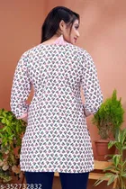 Three-Quarter Sleeves Top for Women 