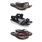 Sandals with 2 Pairs Flats for Women 