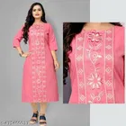 Floral Printed Cotton Blend Kurti for Women 