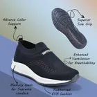 Sports Shoes for Men, Blue & Red 