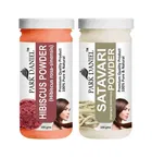 Park Daniel 100% Pure & Natural Hibiscus Powder & Satavari Powder 