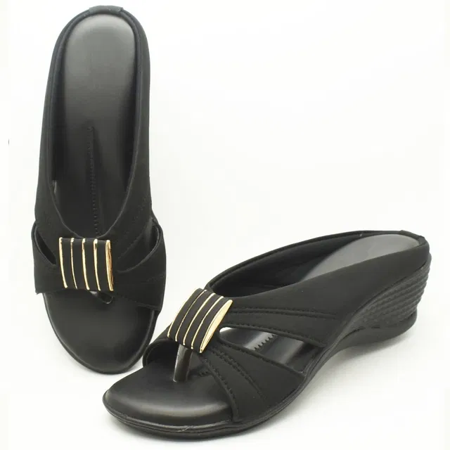 Heels for Women (Black, 6)