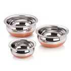 LEROYAL  Stainless Steel Copper Bottom Handi Pot Set 