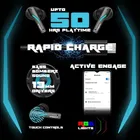 HOPPUP Predator XO1 Gaming Wireless Earbuds - 50H [Black]