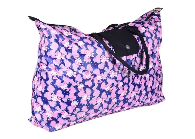 Canvas Vegetable Shopping Bag (Pink)
