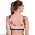 Polycotton Sports Bra for Women 