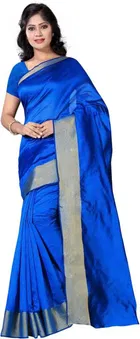 Art Silk Dyed/ Washed Saree for Women 