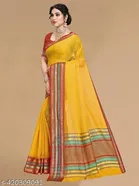 Kota Doria Cotton Saree for Women 