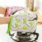 Craftal Heat Resistant Non-Slip Oven Mitts Gloves 