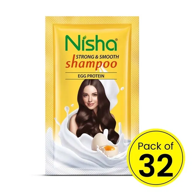 निशा शैम्पू सैशे 32X6 ml (पैक ऑफ़ 32)
