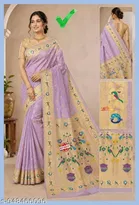 Party Wear Organza Saree for Women 