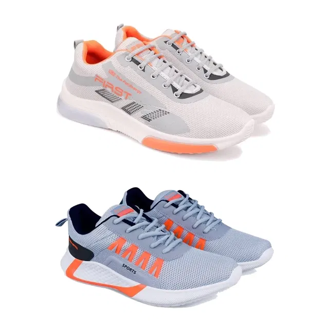 Combo of Casual Shoes for Boys (Multicolor, 8-9 Years) (Pack of 2)