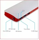 BINORI, BINDI RED 8000 mAh 8 W Mini Pocket Size Power Bank 