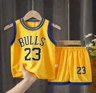 Hosiery Printed Clothing Set for Kids 