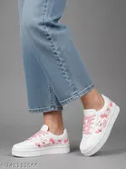 Shoetopia Girls Sneakers White 