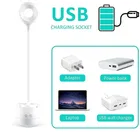 Immutable Long Arm Study Desk Light with 3 Shades Touch Control Light Advanced Pen and Mobile Holder Design Table Lamp  