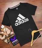 Poly Blend Half Sleeves Printed T-Shirt for Men 