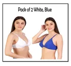 Polycotton Non-Padded Front Open Bra for Women 