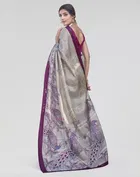Art Silk Printed Saree for Women 