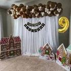 Browni Theme 9th Birthday Balloon Decoration Kit , Multicolor, Pack Of 65