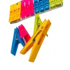 premium Cloth Hanging Clips Pack of 60 with 6 meter Rassi 