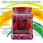 Kartik Export Edible Dried Rose Petals, Sun Dried Gulab Patti, 200 Grams