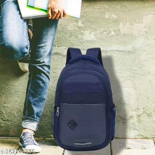 Nylon Backpack for Men & Women, Blue