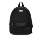Polyester Backpack for Women (Black)