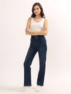 Denim Wide Leg Jeans for Women 