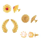 Gold Plated Designer Earrings Set for Women & Girls 