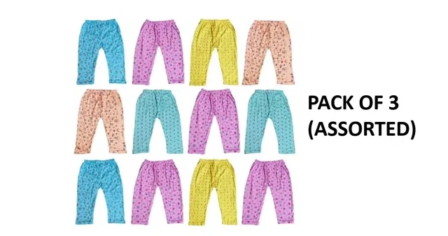 Boys Pyjamas Assorted Cotton Size (0-6 M)(Pack of 3)