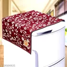 KANUSHI Industries® 1Pc Fridge Cover for Top with 6 Utility Pockets + 1 Handles Covers + 3 Fridge Mats 