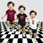 Cotton Blend Printed Clothing Set for Boys, Multicolour, Pack Of 3 