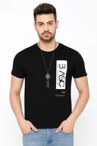 Round Neck Printed T-Shirt for Men 