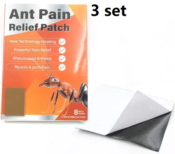 Multipurpose Ant Pain Relief 8 Pcs Patches (Set of 3)