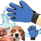 Hair Remover Mitt for Dog (Blue)