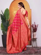 Banarasi Silk Embroidered Saree for Women 