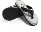 Printed Casual Slippers for Men, Grey 