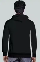 Arrow Printed Fleece Hoodie for Men 
