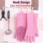Silicone Cleaning Scrubber Gloves 