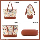 PU Handbag for Women, White