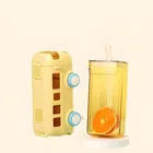 Plastic Bus Shape Sipper Bottle for Kids, Multicolor 