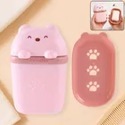 Cute bear shaped soap case_1pc 19055